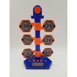 NERF Bulls-Eye Target Game Tested and Works